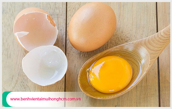 trứng gà chữa ho an toàn